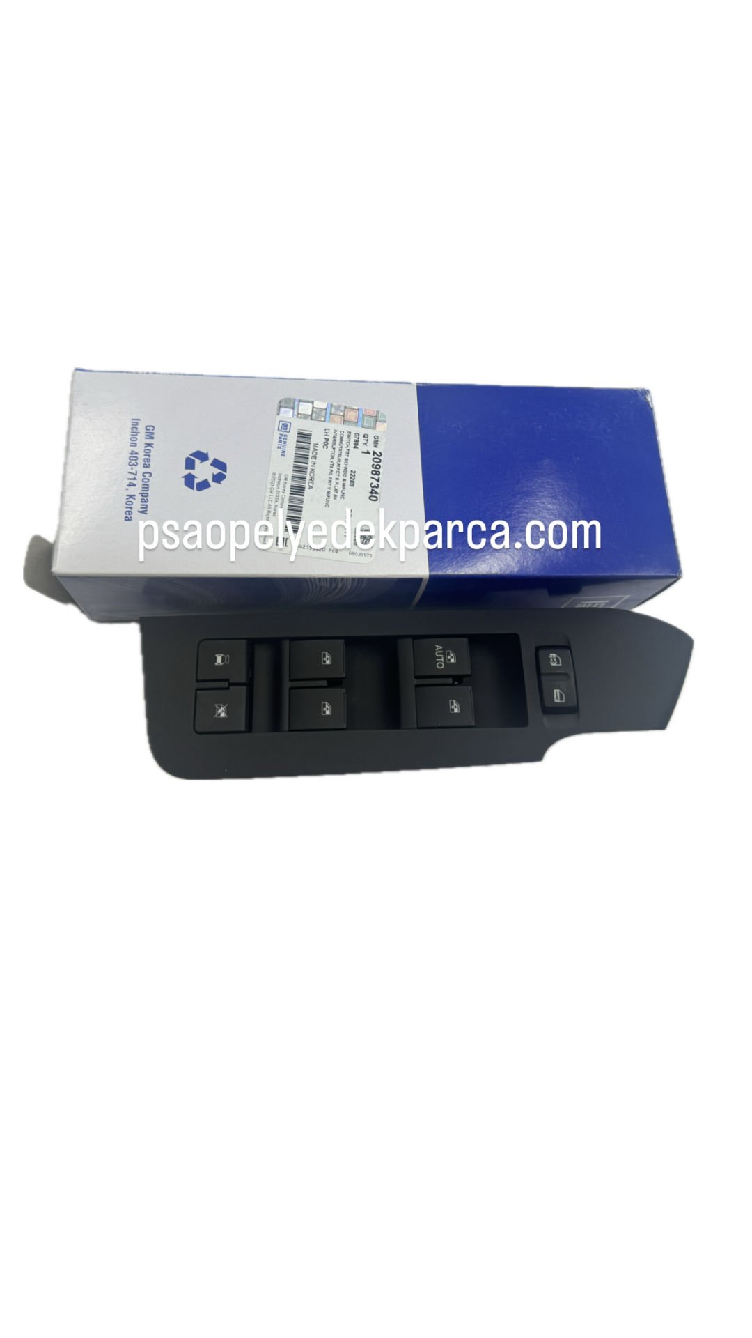 Chevrolet Captiva C140 Sol Ön Cam Açma 4 lü Düğme 20987340