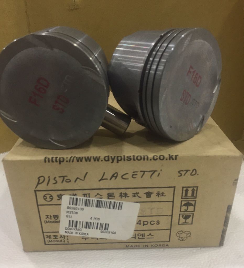 Chevrolet Lacetti1,6-16 Valf Motor Piston Segman  STANDART  Ölçüdür king marka