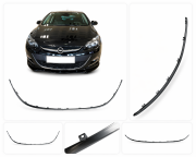 Opel Astra J Ön Tampon Orta Izgara Nikalajı Krom