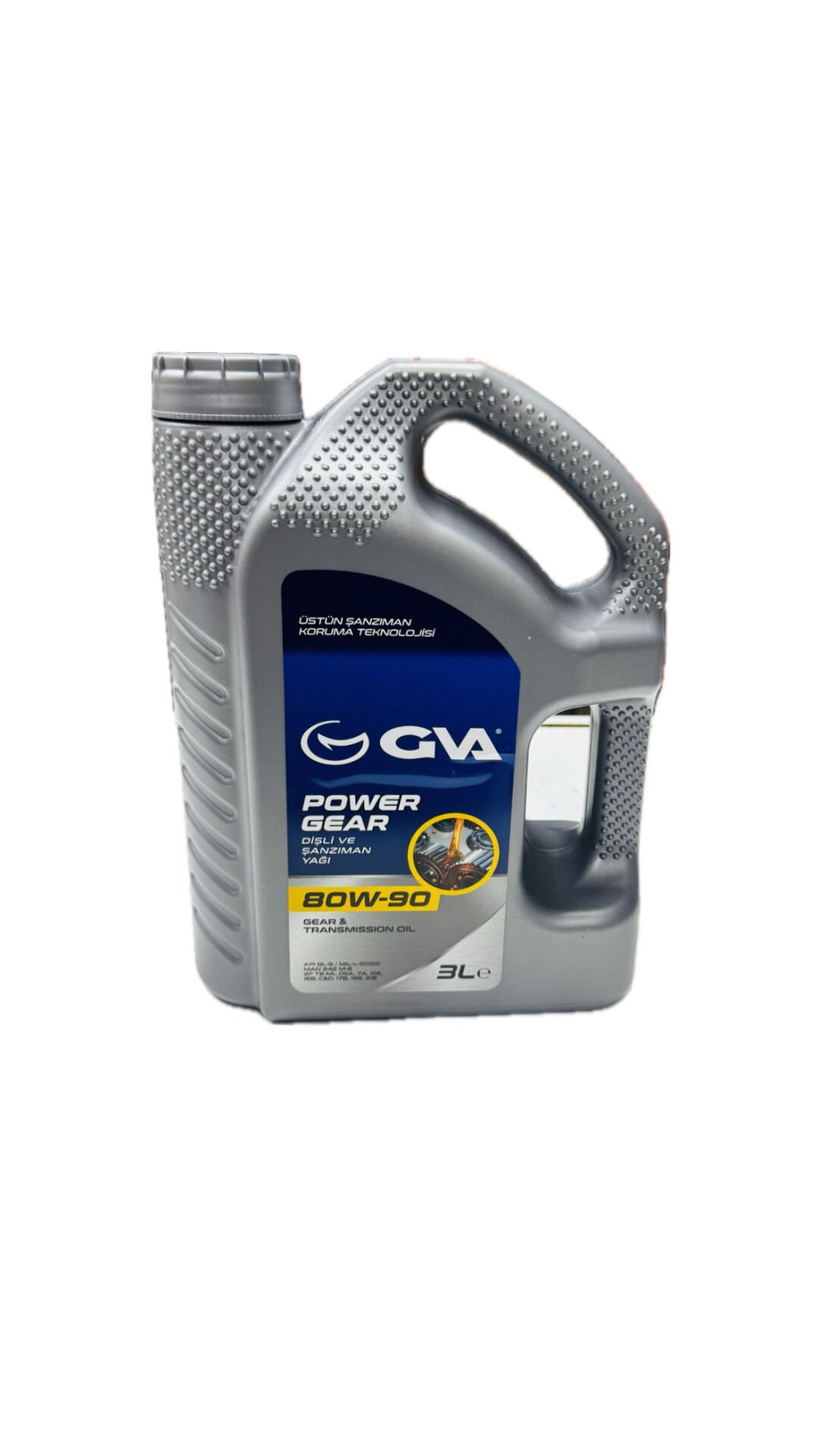 GVA Şanzıman Yağı 80W90 | 3 Litre | API GL-5 | ISO | IS00-GVA 9920752