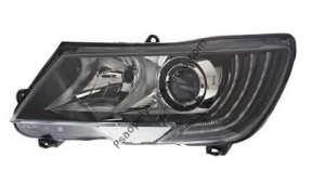 Skoda Süper B  Sol Far Xenon Gündüz Farı Komple   (Sol Taraf  )