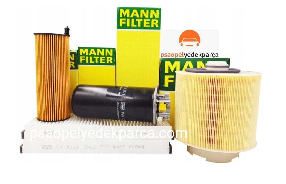 Audi A6 C6 2.7 TDI CANC Quattro  Bakım Filtre Seti 2008-2011 Model  Mann Filitre