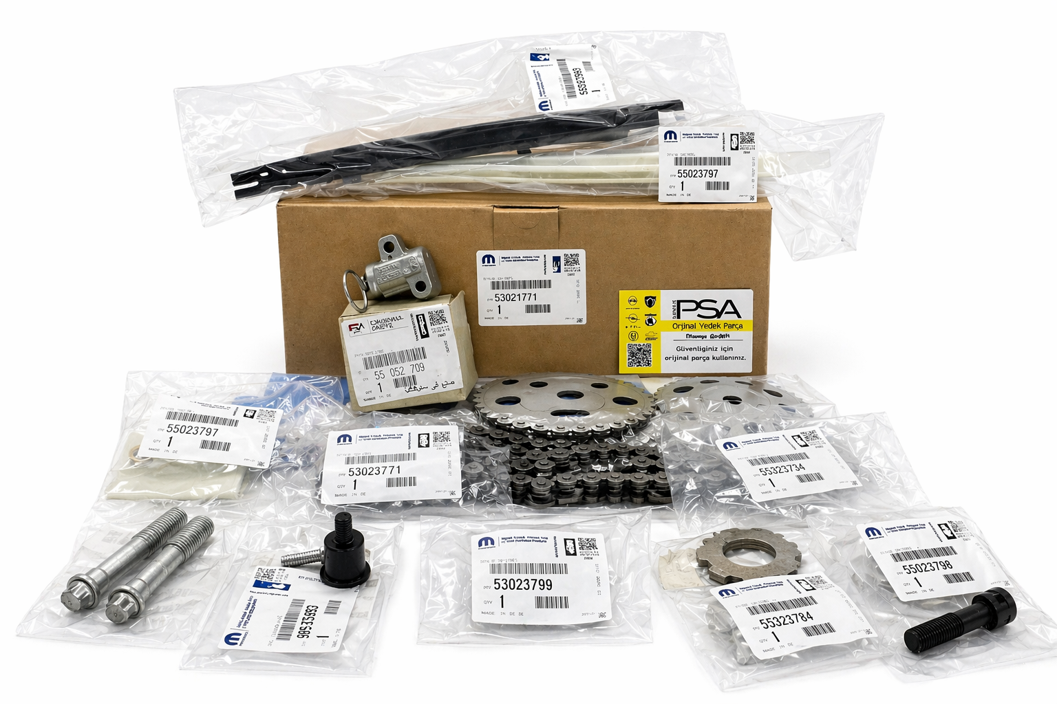 Chevrolet Aveo T300 Triger Zincir Seti A14XER-Benzinli Motorlar Orjinal