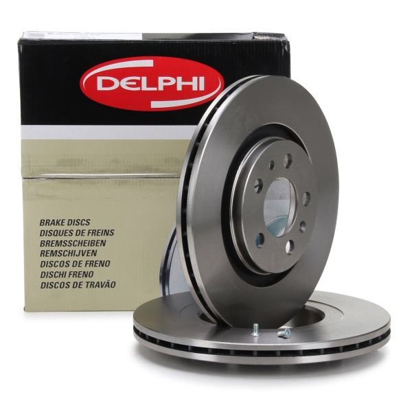 Volkswagen Golf 4 / Bora 15-16 İnç Ön Fren Disk Takımı Delphi Marka