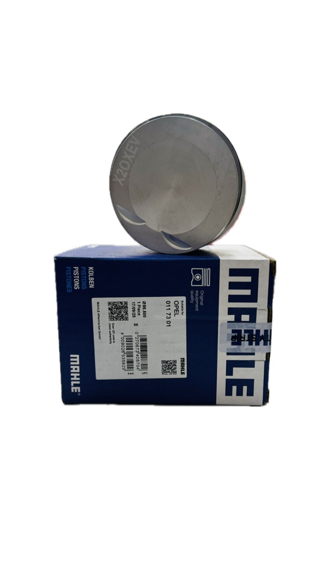 Opel Vectra B X20XEV Motor Piston Segman 0,50  Mahle 0117301