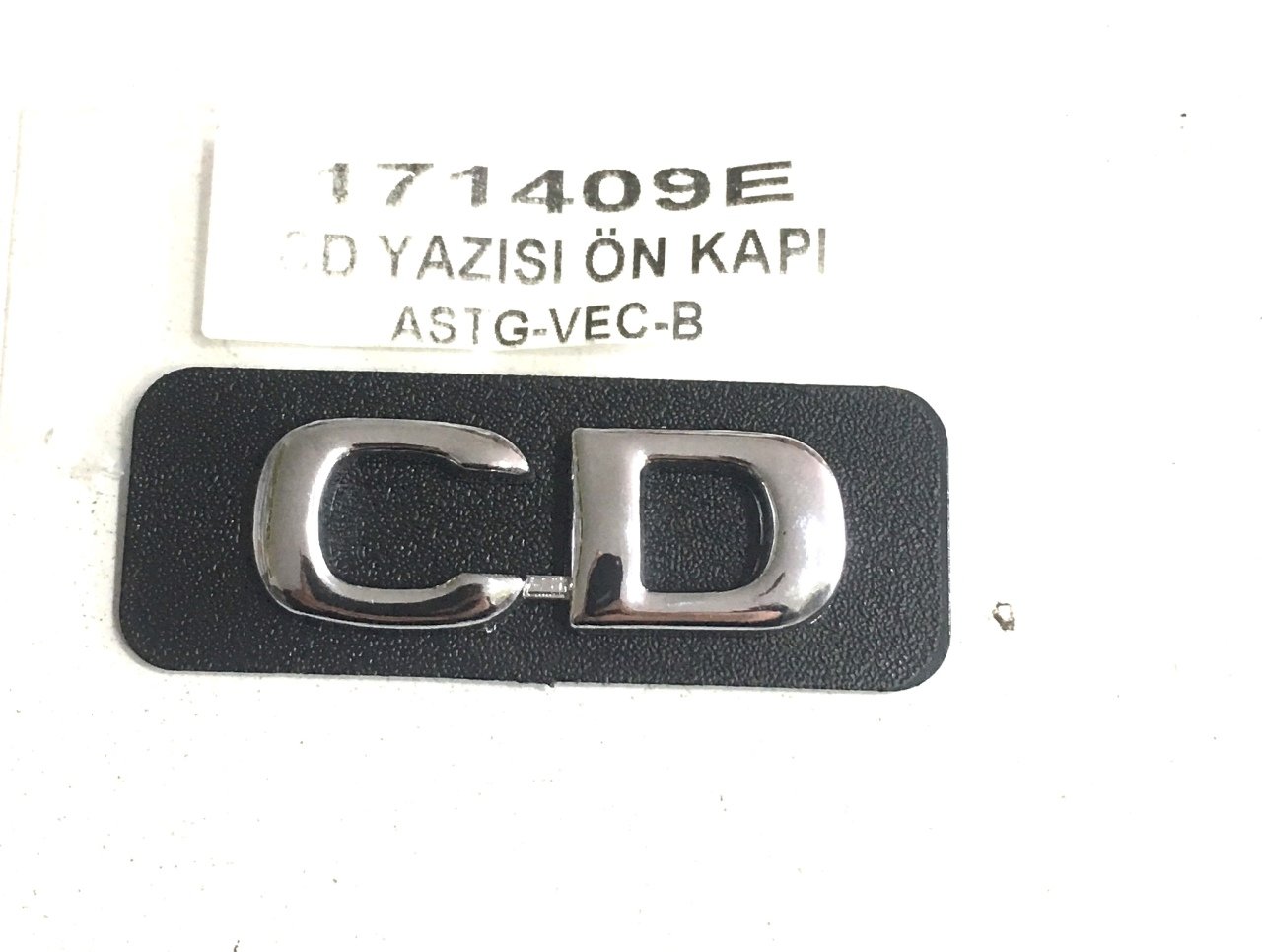 Opel Vectra B Ön Kapı Cıta Üzeri CD Yazısı Yansanyi