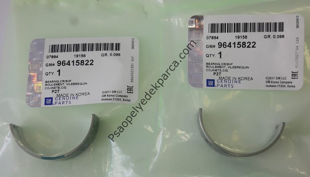 Chevrolet Aveo Ana Yatak Takımı Std 1.2 16 Valf Orjinal