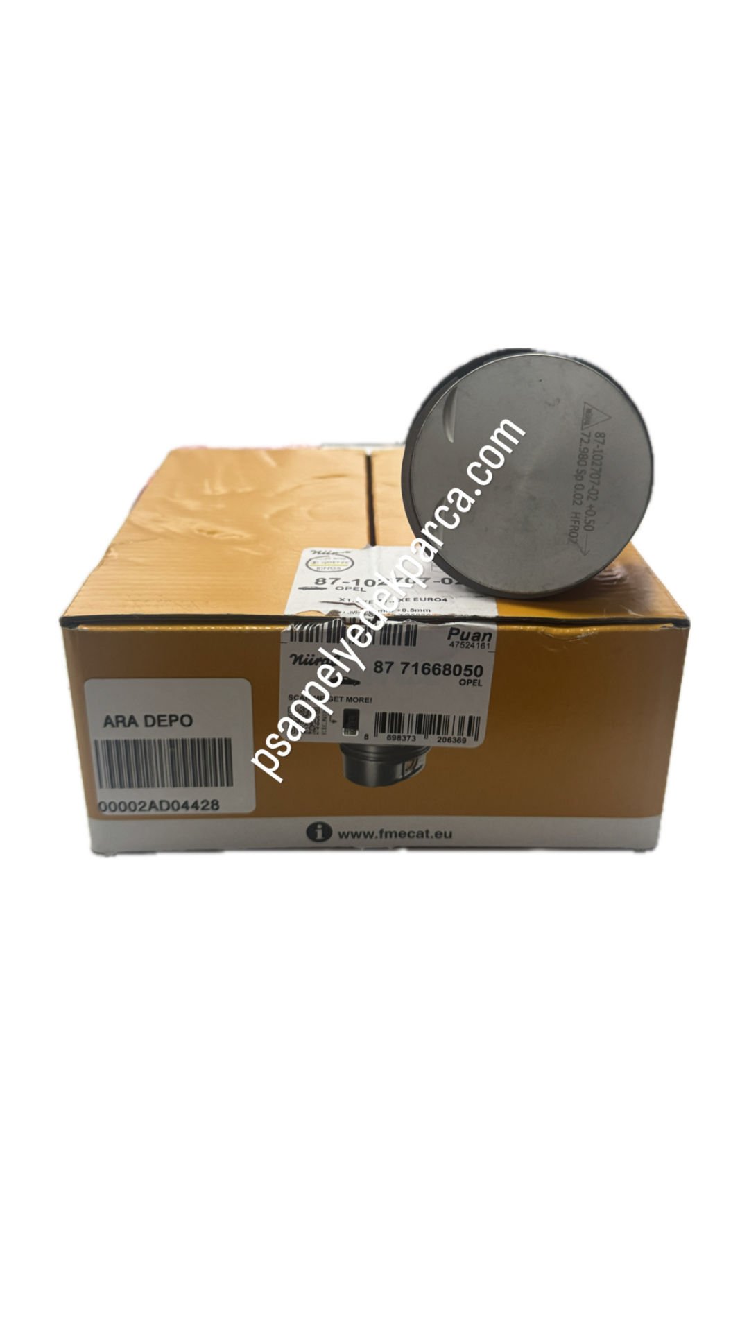 Opel Corsa B X12Xe Z12Xe Piston Segman  050 Ölçü Goetze Nüral