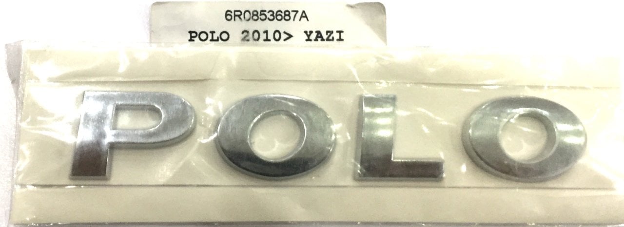 Volkswagen Polo   Bagaj Kapağı Polo Yazısı
