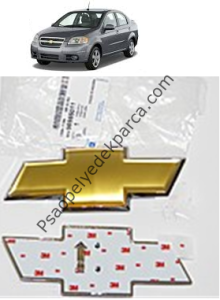 Chevrolet Aveo Sedan Arka Bagaj  Arması Orjinal