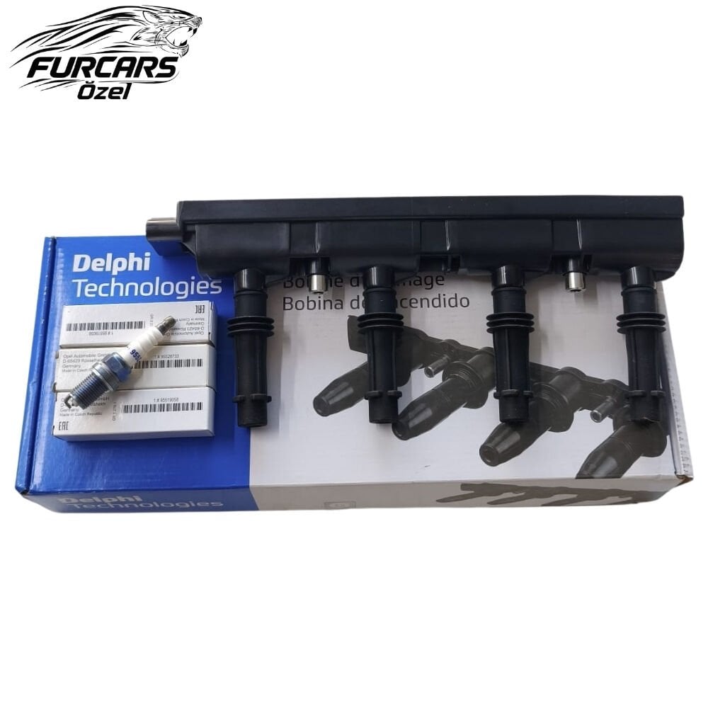 Opel Astra 1.4 T GM Buji + Delphi Bobin SET - FURCARS