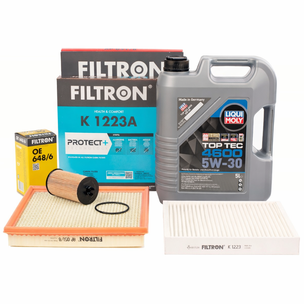 Cruze 1.6 Filtron Bakım Seti Liqui Moly 4600 5W30 - FURCARS