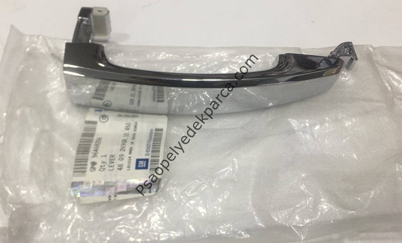 Chevrolet Aveo Sedan  T250 Ön Kapı Dıştan Açma Kolu  Kromlu 96468266
