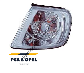 Audi A3 1997-2001 Far Köşe Sinyal  Lambası Ön Yolcu Tarafı  Beyaz