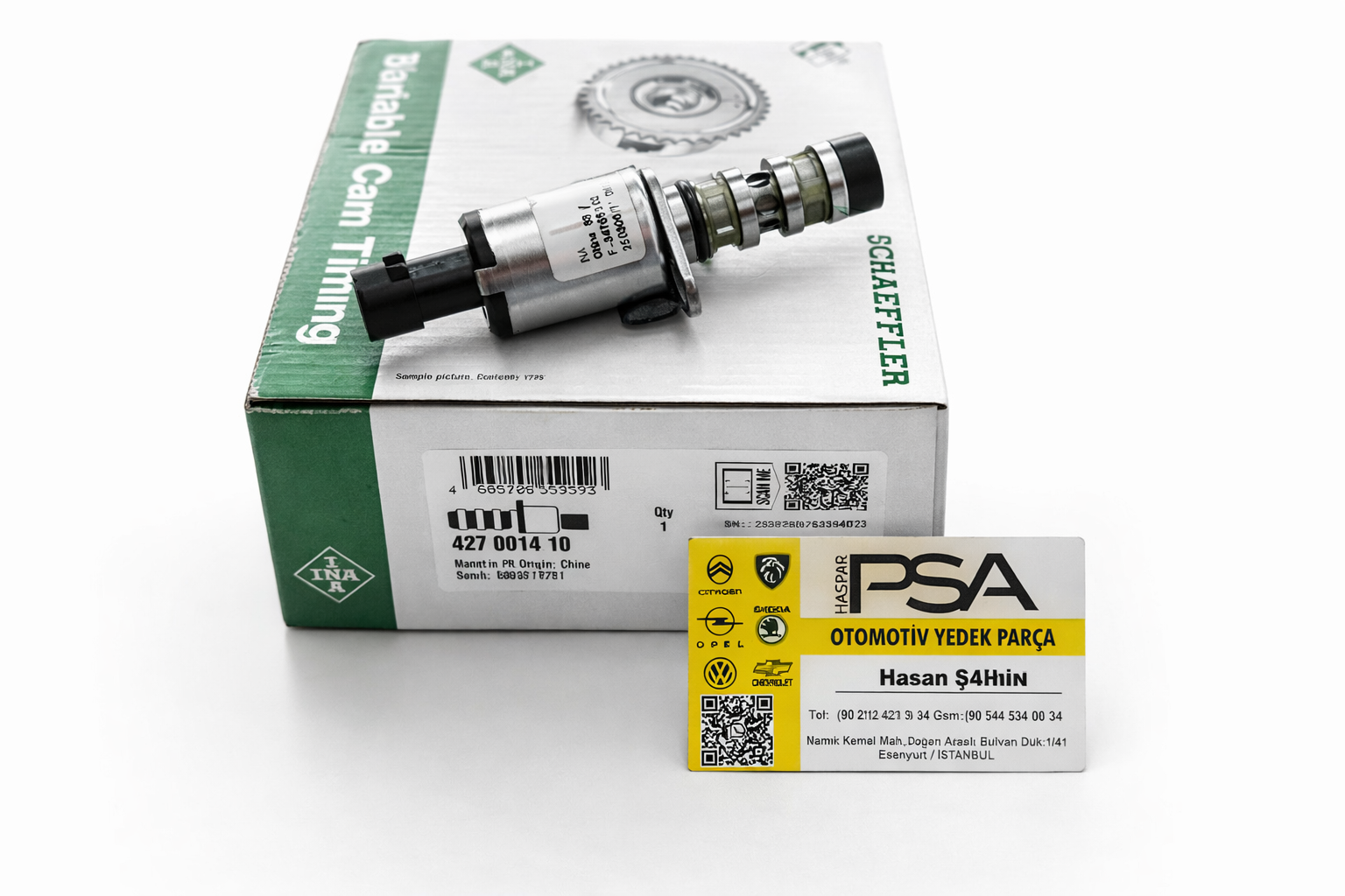 INA 427001410 Chevrolet Cruze 1.6 Benzinli Eksantrik Mili Selenoid Valfi