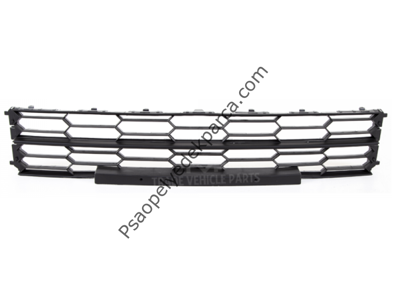 Skoda Super B 2013-2015 Ön Alt Orta Tampon Izgarası Siyah 3T0853677A