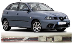 Seat Ibıza Ön Kapı Çıtası Sol  (Sol Bant+Kuşak)