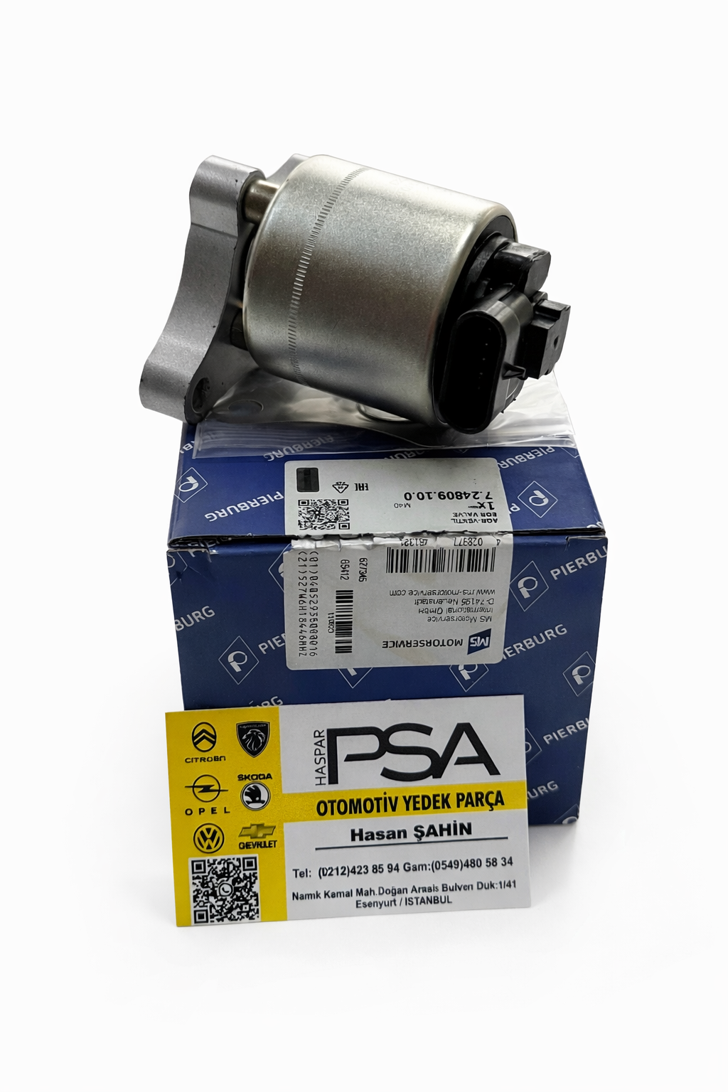 Opel Astra G 1.6 Z16XE EGR Valfi Egzoz Gaz Devirdaim Valfi Uyumlu