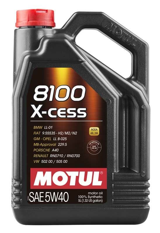 MOTUL 8100 X-CESS 5W-40 Motor Yağı 5 Litre