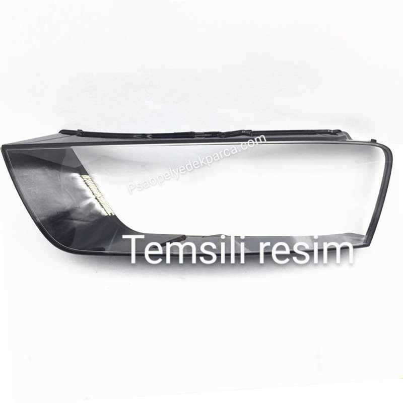 Audi Q3 2016-2018  Sağ Ön Far Camı (Seffaf Plastik Far Camı  Sağ Taraf )