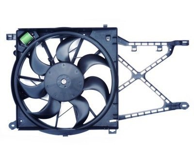 Opel Astra H 1.4 / 1.6 Twinport Twinport Radyatör Fan Motoru Davlumbazlı Komple 390mm 4fişli