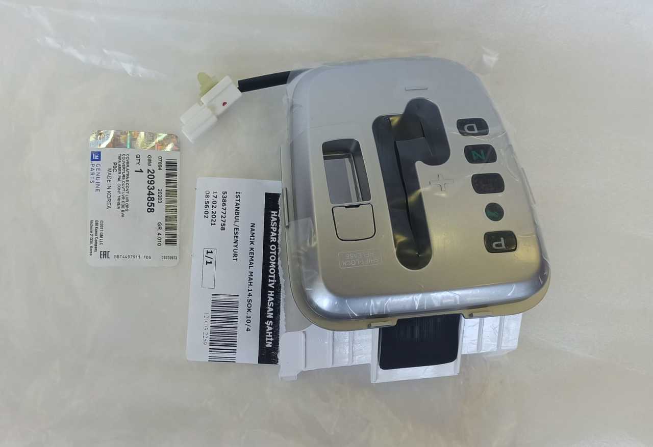Chevrolet Captiva Vites Kol Numaratoru At Orjinal Gm  20934858