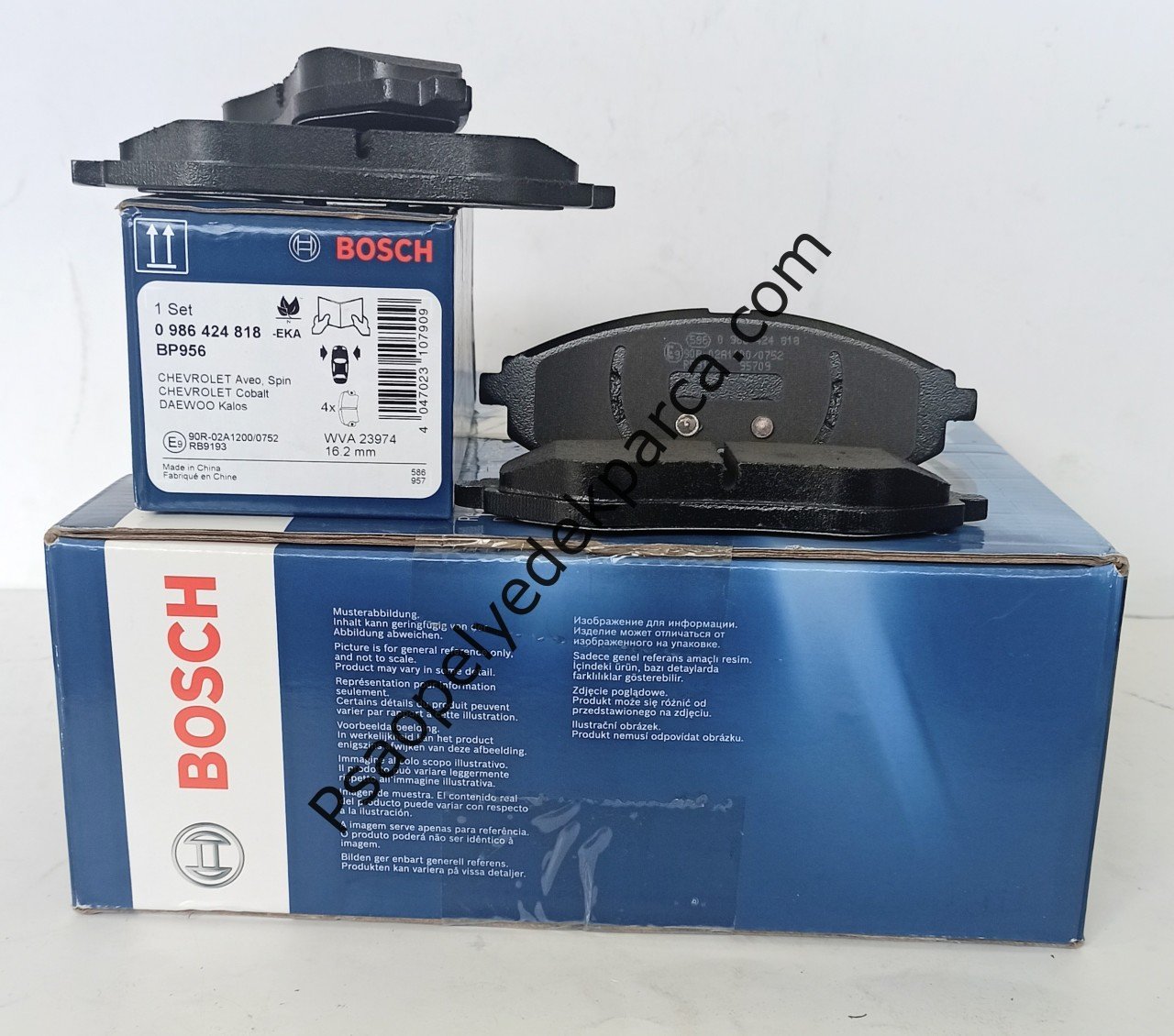 Chevrolet  Aveo Ön Fren Disk ve Balata Takımı Bosch Marka