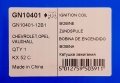 Chevrolet Aveo T300 Kasa A14XER Ateşleme Bobini DELPHI GN10401-12B1