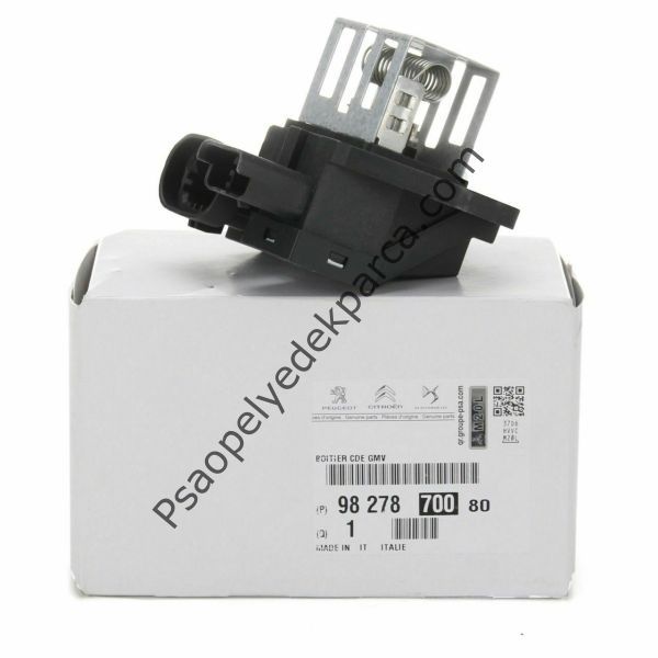 Peugeot P301 Fan Motor Rölesi Rezistansı (Fan Beyni) 9827870080