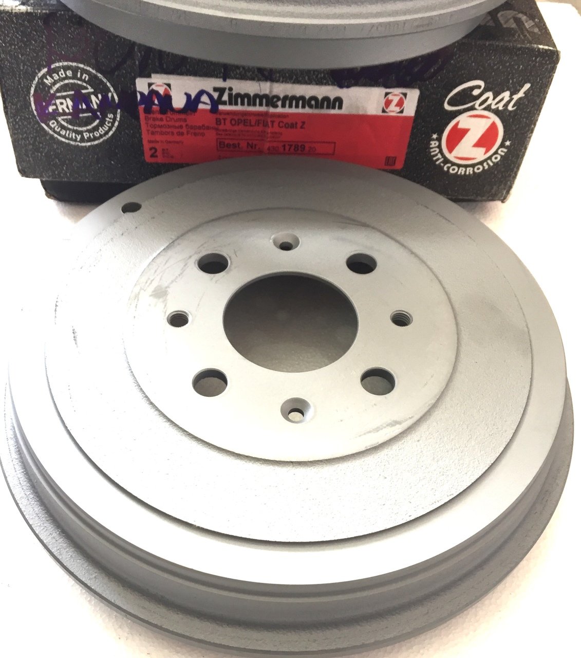 Opel Corsa D Kampana Arka  Takım Zimmerman 55704058  568000
