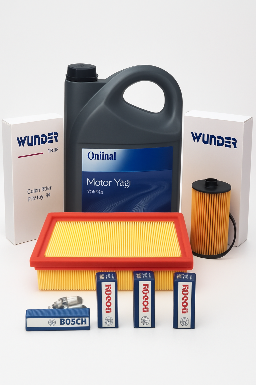 Chevrolet Yeni Aveo  T300 Bakım Kiti (Bakım Paketi)15.000  1.2 1.4 Motor Otomatik Benzinlil Araçlar