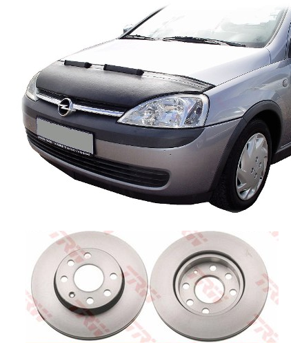 Opel Corsa C Ön Fren Disk Takımı  Benzinli Motor  ABS li