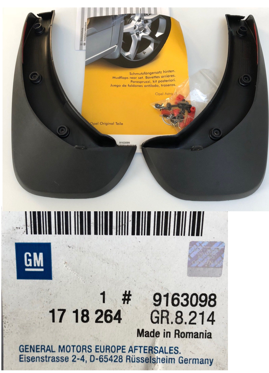 Opel Astra H Arka  Paçalık (Arka  Çamurluk Seti Takım )