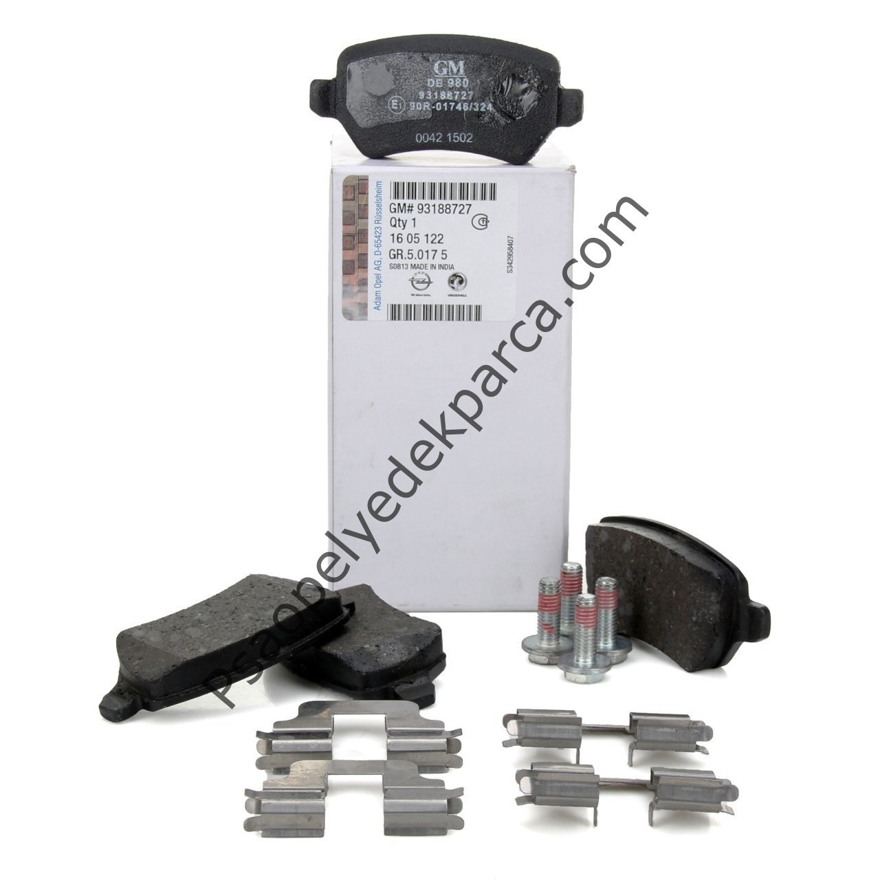 Opel Meriva  B Arka Fren Balatası Takım Sağ ve Sol Teker  Orjinal GM  9318872793188727