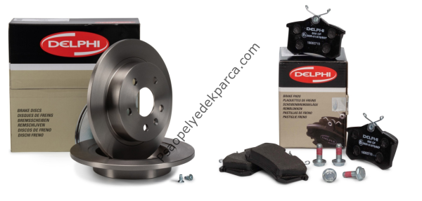 Peugeot 307 Arka Fren Disk Ve Balata Takımı Delphi Marka  BG3653  DEL.LP571
