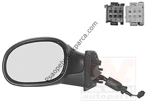 Citroen C3 DIŞ DİKİZ AYNASI SOL ELEKTRİKLİ C3 02>09 ASTA