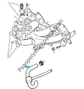 OPEL Vectra Termostat Emme Manifold Arası Hortumu Vectra A 1,8