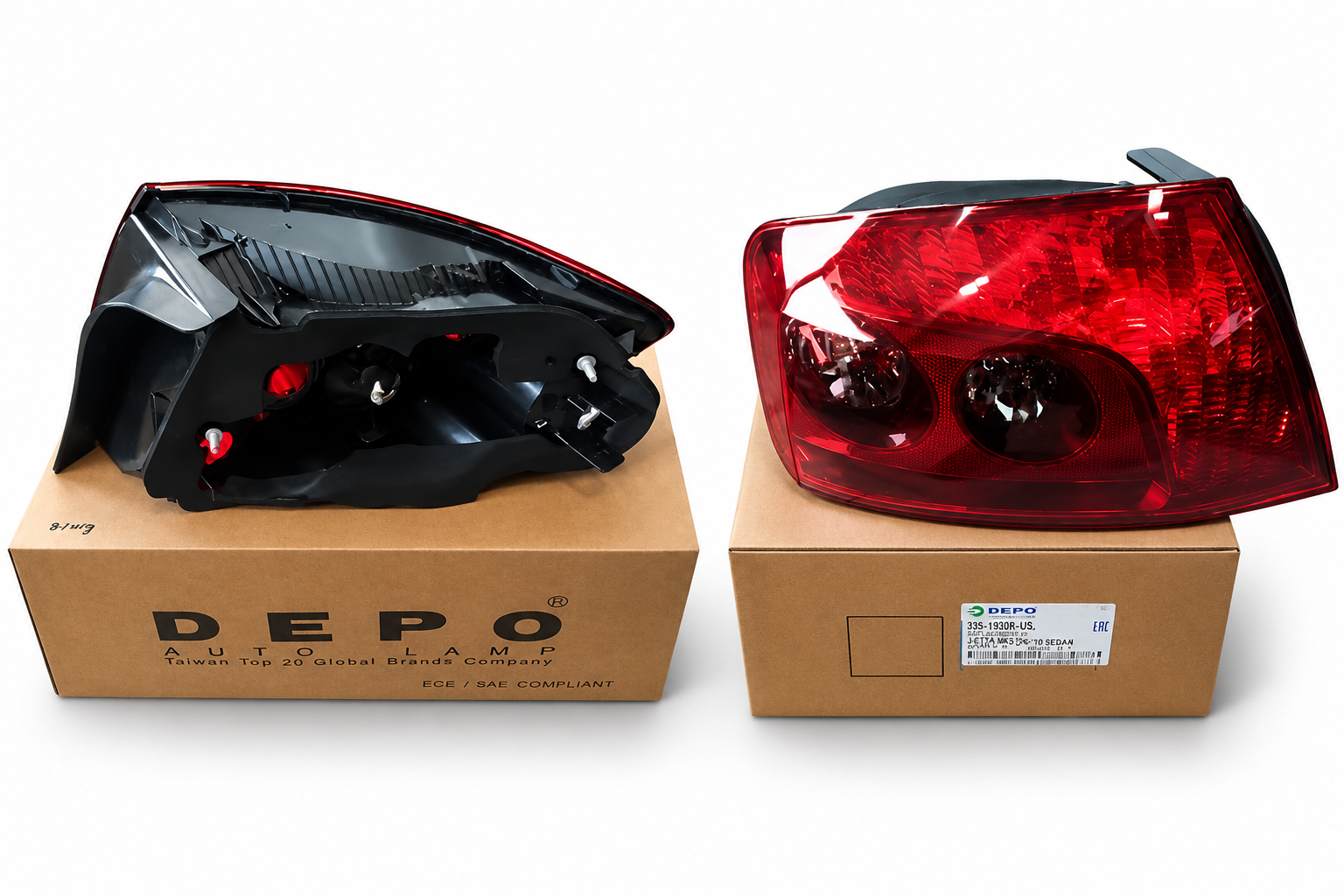 Peugeot 407 Sol Arka Stop Lambası DEPO Marka 2004-2011