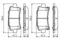 Opel insignia Arka Fren Balata Takımı