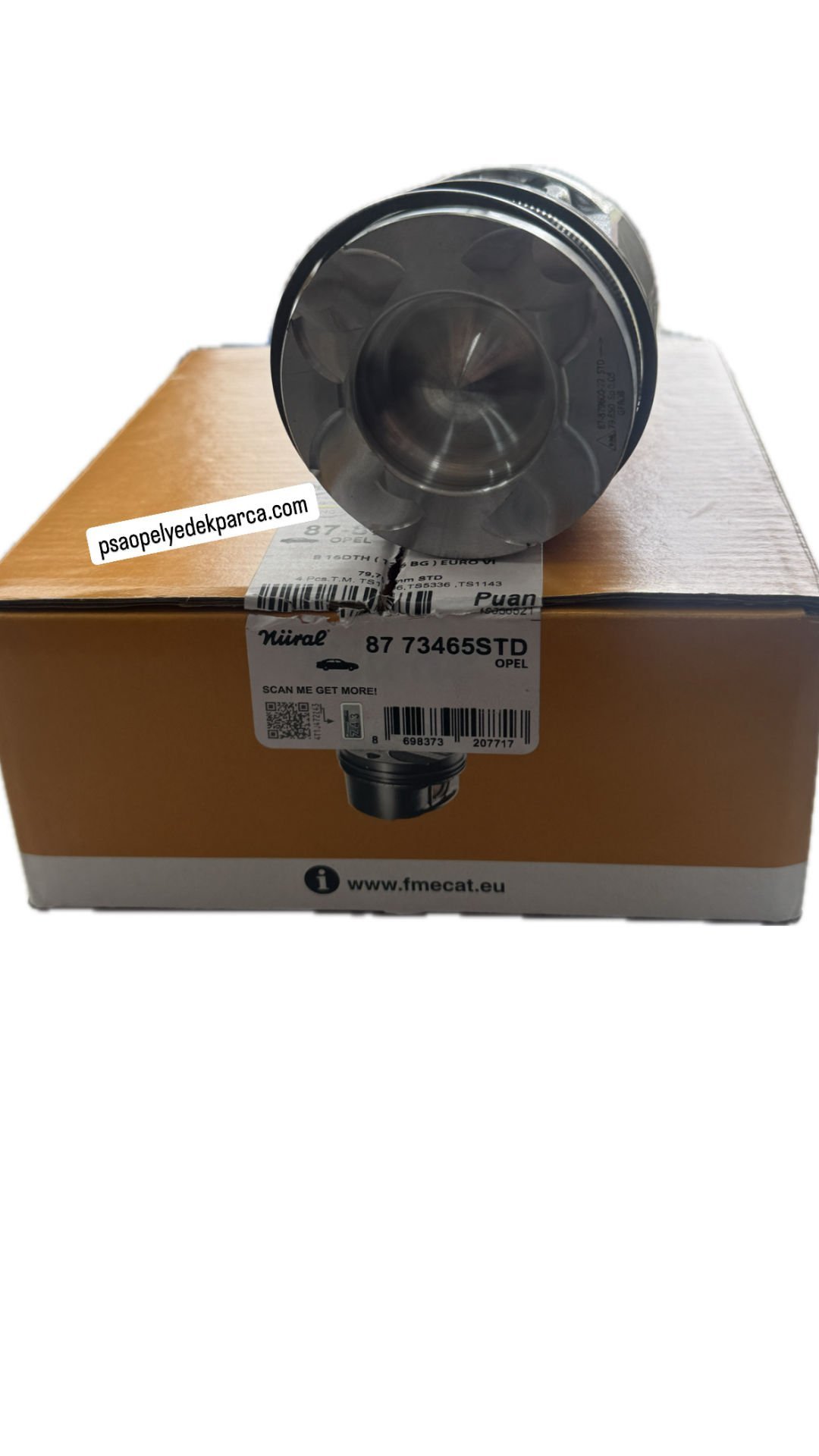 Opel Astra J 1.6 Dizel 136 Hp Piston Segman Standart  Ölçü  Goetze Nüral 8773465 STD