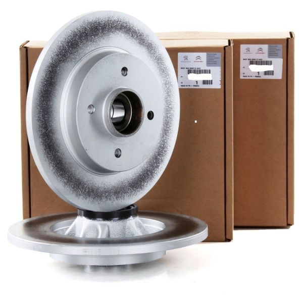 Citroen C4 2011-2017 Arka Fren Disk Takımı Poryalı Orijinal 4249.66