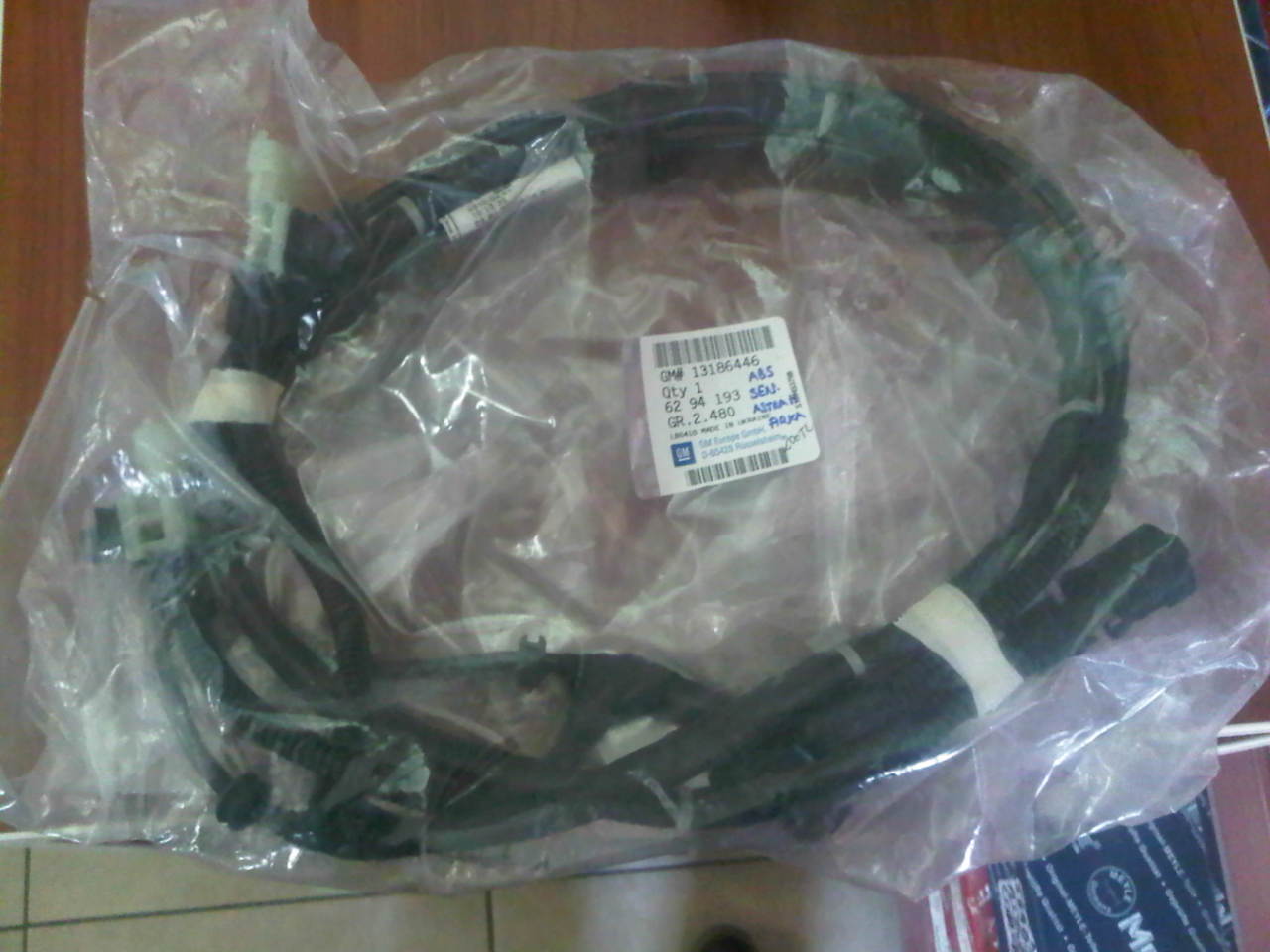 Opel Astra H Abs Sensoru Arka Orjinal  6294193 13186446