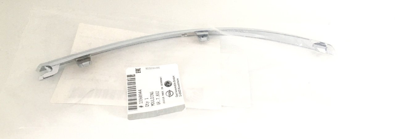 Opel Astra J Sw Kasa Arka Tampon Sol tampon kromu Orjinal Gm