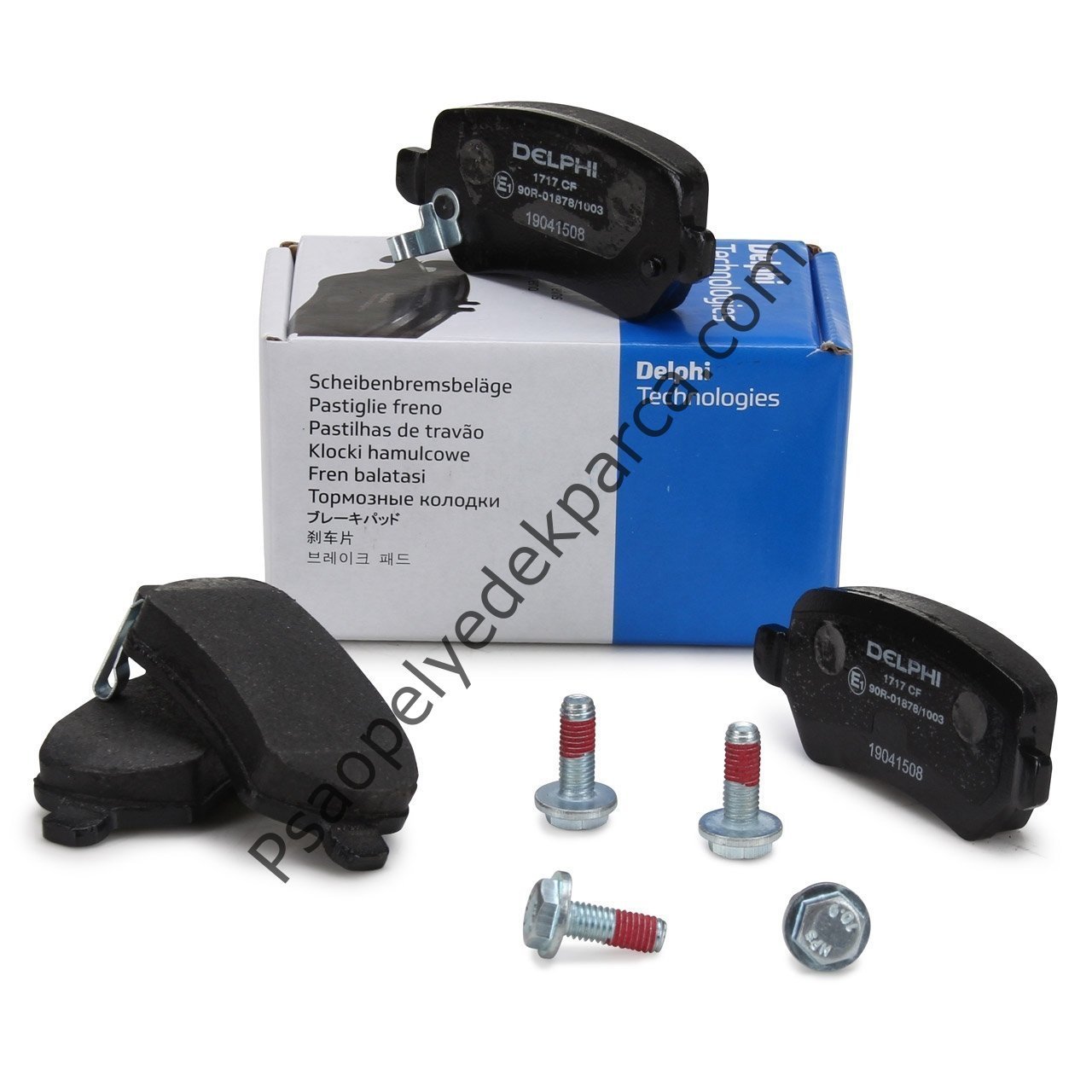 Opel Astra H Arka Fren Disk Balata Takım DELPHİ
