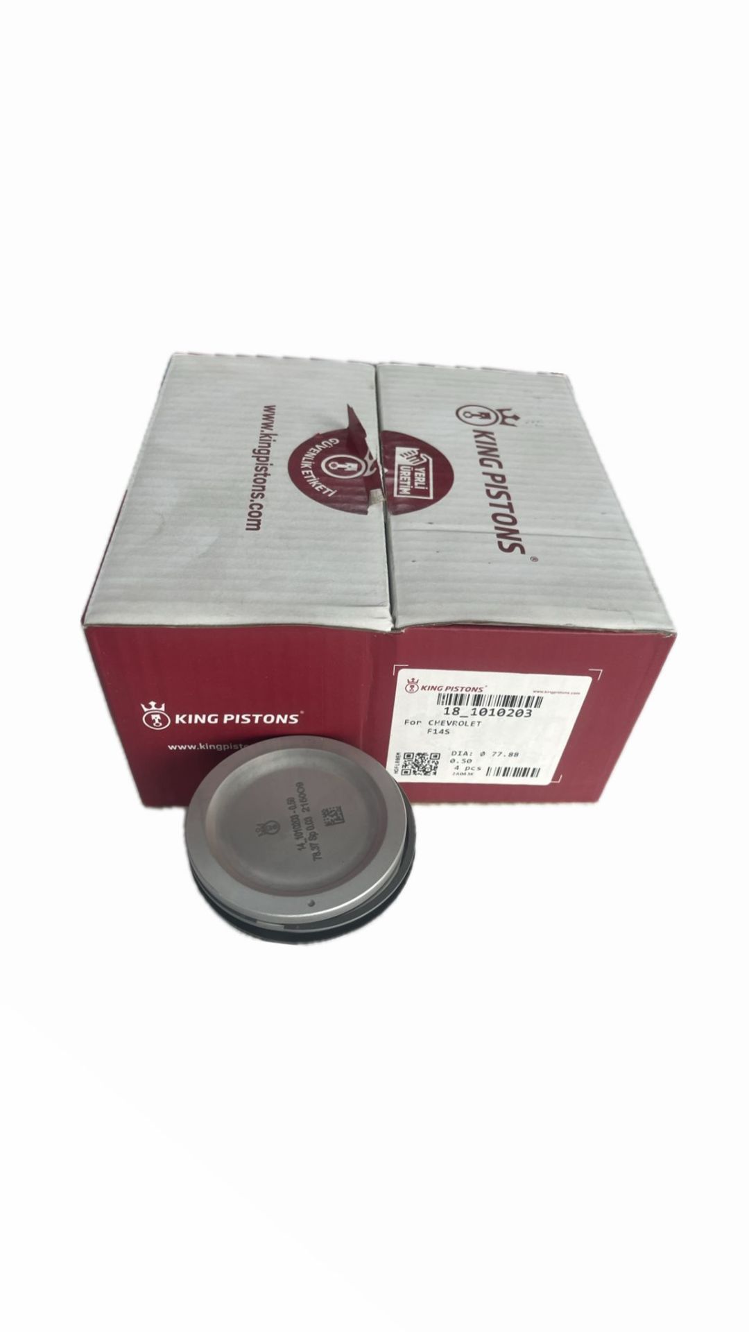 Chevrolet Kalos F14S 1.4 8 Valf Motor Pıston Segman 77.88mm 0.50mm King 18-1010203