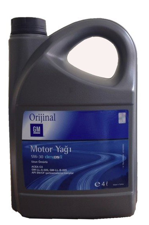 Chevrolet Cruze   5W30 Dexos2 4LT Tam Sentetik Motor Yağı