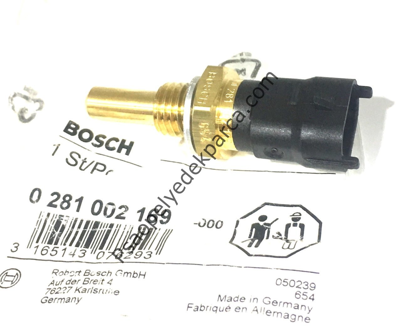 Opel Corsa D Hararet Müşürü (Motor Sıcaklık Sensörü ) Siyah Bosch 0281002169