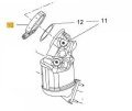 Opel İnsignia A 1.6 Turbo Motor Katalizatör Boğaz Kelepçesi (Katalitik  Konvektor Kelepçesi ) Orjinal 55555561