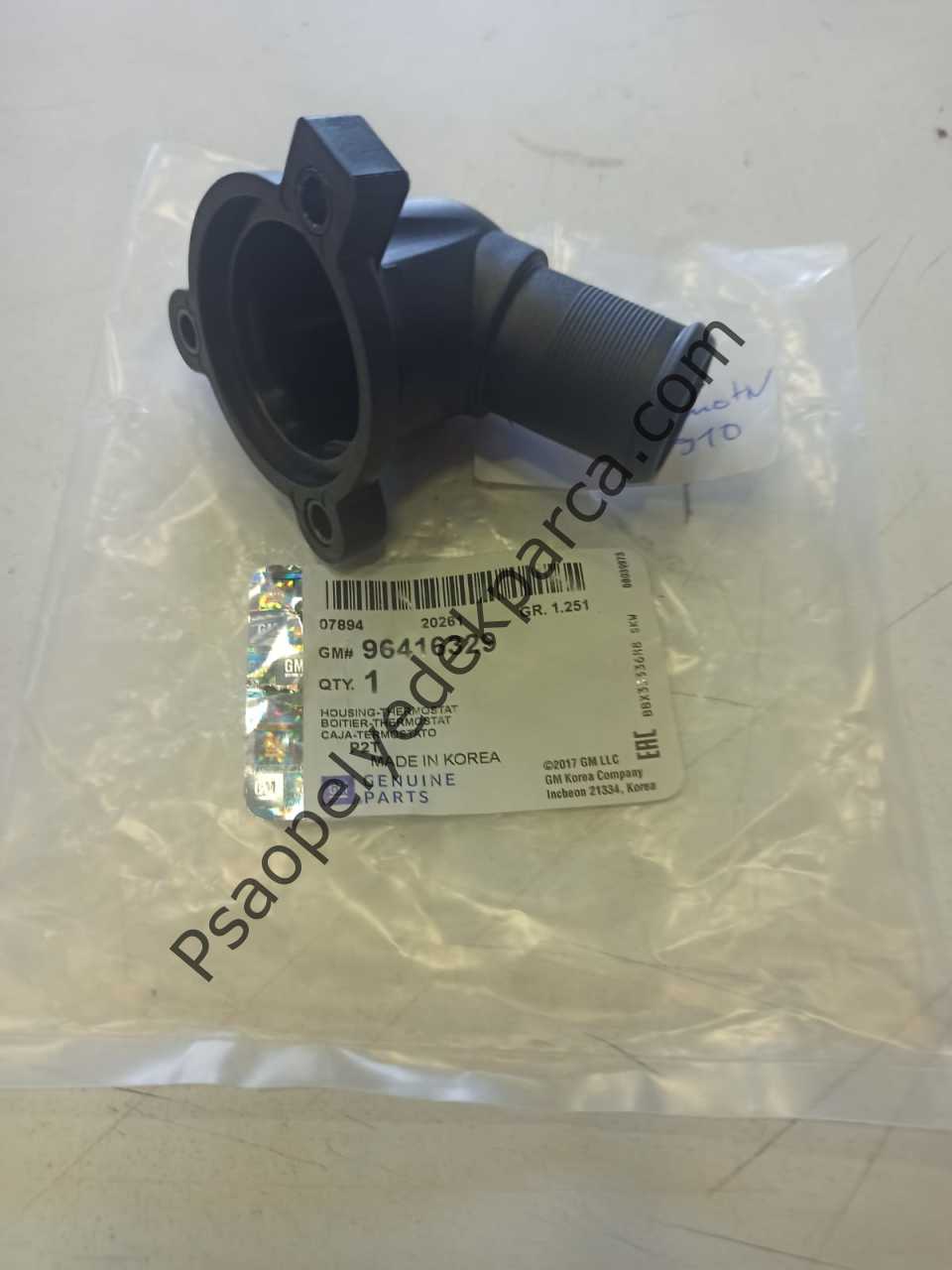 Chevrolet Aveo Termostat Yuvası 1.2 16V (Gövdesi) 96416329 Orjinal gm