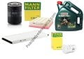 Volkswagen Passat 1.6 Benzinli Motor Filtre Bakım Seti Mann Marka Castrol Motor Yağlı 	MAN.W719/5 , MAN.C26168 , MAN.CU3955 , CAS.10W40-4 , MAN.WK830/7